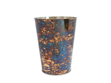 Cascade 11" Waste Basket Rainbow Bronze